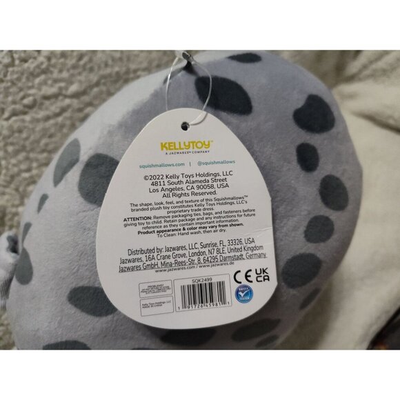 Squishmallow Spotted Seal Plush Toy Pillow 9" - ODILE Multicolor - Picture 8 of 16